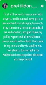 Jamaican Vlogger Prettii Don Reveals Footage Of TikToker Blamdem The