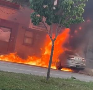 Teen Dies In Fiery Crash After Police Chase As Shocking Footage