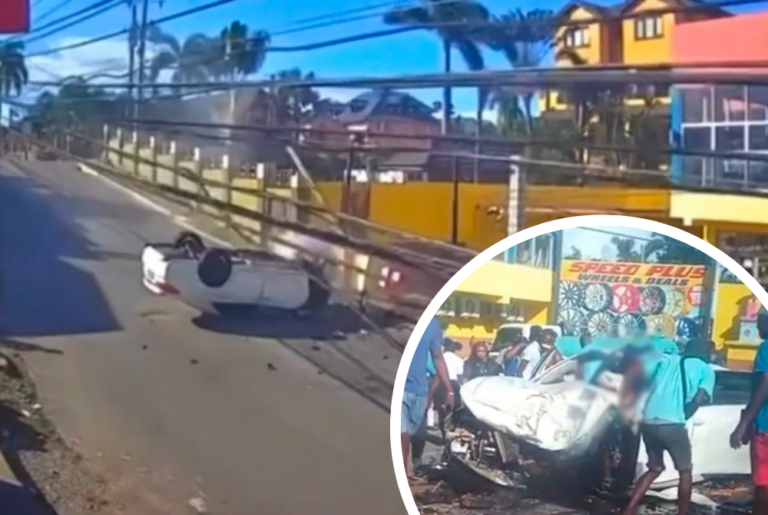 Man Dead and Others Reportedly Injured in Ocho Rios Crash