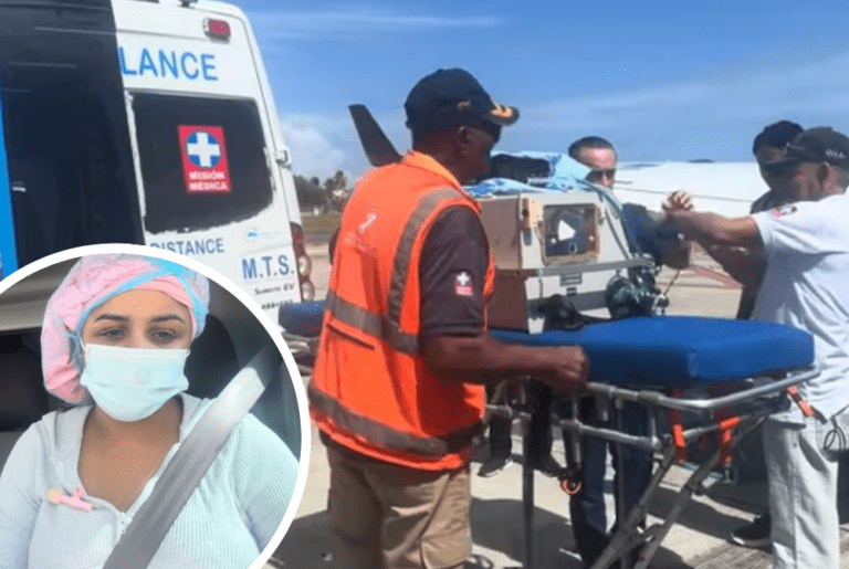 Kizzy and Kiprich Airlift Baby Miracle to Another Hospital in Colombia