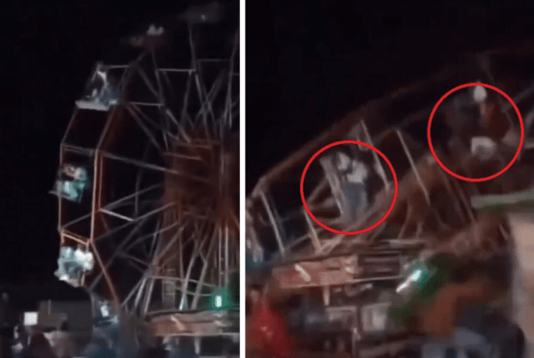 WATCH: Overloaded Ferris Wheel Collapses, Injuring 30 People